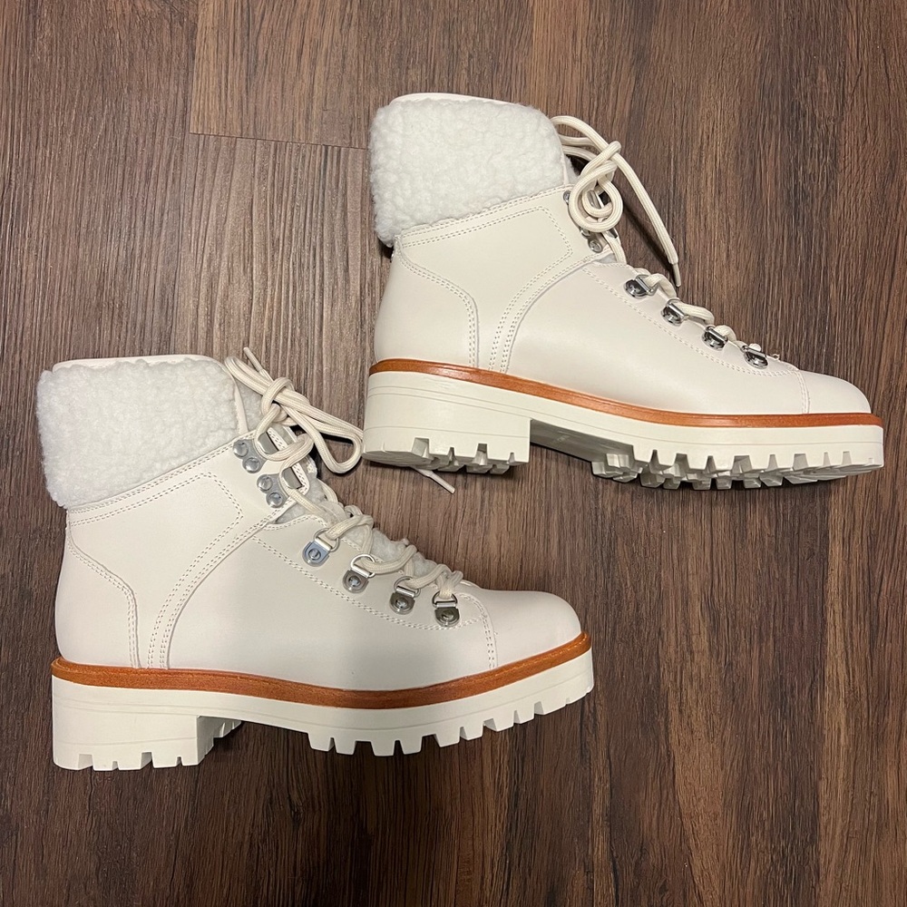 Marc Fisher Women’s Isalia Boots in Ivory